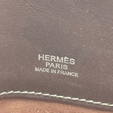 エルメス HERMES サックイブーMM □J刻印 ブラウン シルバー金具 トワル レディース トートバッグ