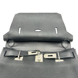 エルメス HERMES ジプシェール31 R刻印 ブラック シルバー金具 トリヨン レディース ショルダーバッグ