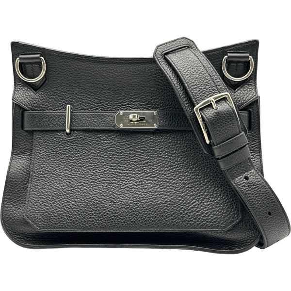 エルメス HERMES ジプシェール31 R刻印 ブラック シルバー金具
