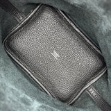 エルメス HERMES ピコタンロックPM ▢P刻印 ブラック シルバー金具 トリヨン レディース ハンドバッグ