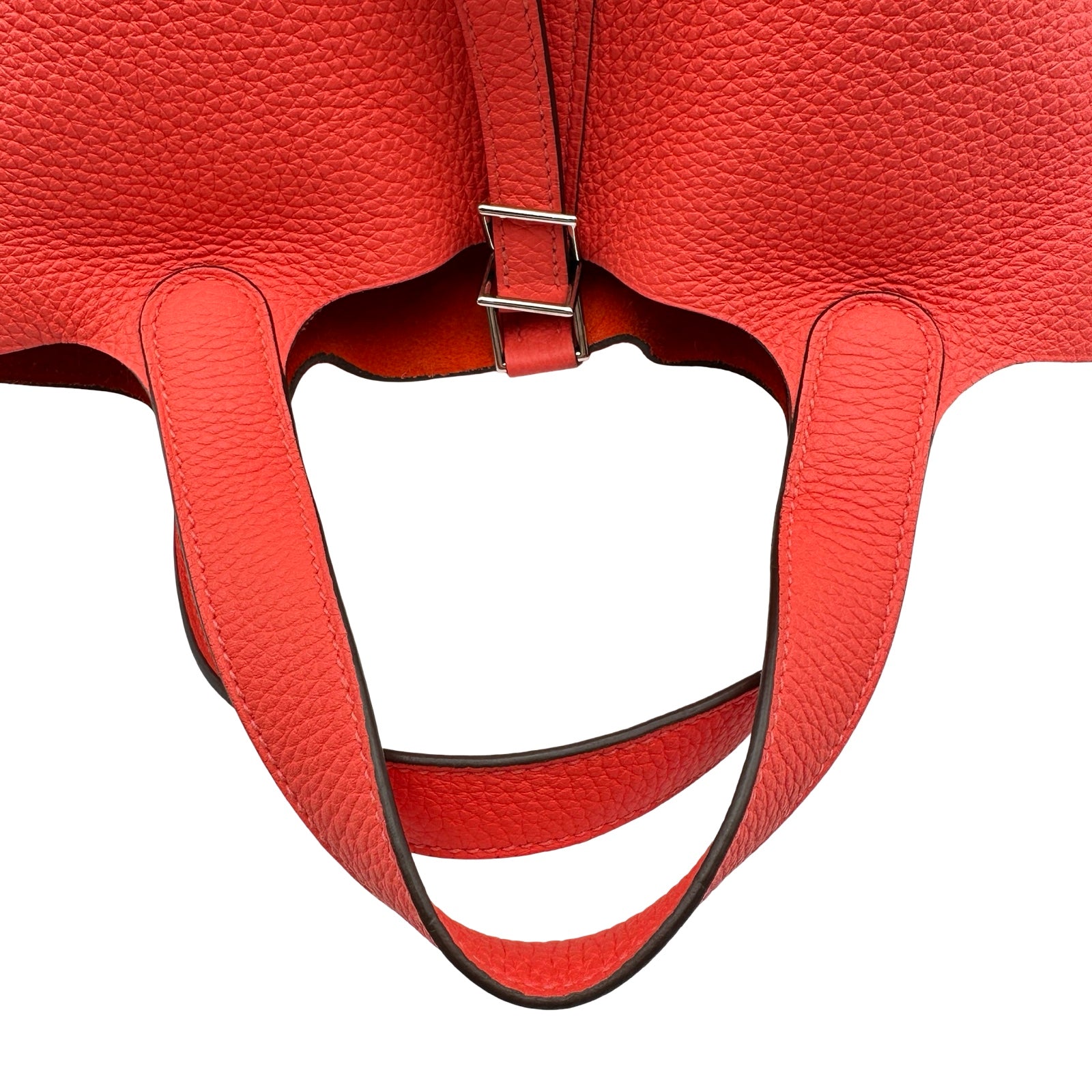 エルメス HERMES ピコタンロック PM U刻印 ローズテキサス シルバー 