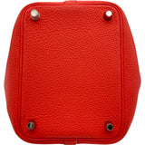 エルメス HERMES ピコタンロック PM U刻印 ローズテキサス シルバー金具 トリヨン レディース ハンドバッグ