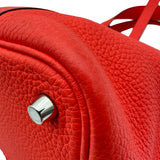 エルメス HERMES ピコタンロック PM U刻印 ローズテキサス シルバー金具 トリヨン レディース ハンドバッグ