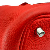 エルメス HERMES ピコタンロック PM U刻印 ローズテキサス シルバー金具 トリヨン レディース ハンドバッグ
