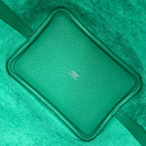 エルメス HERMES ピコタンロックPM G刻印 ヴェールヴェルティゴ シルバー金具 トリヨン レディース ハンドバッグ