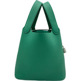 エルメス HERMES ピコタンロックPM G刻印 ヴェールヴェルティゴ シルバー金具 トリヨン レディース ハンドバッグ
