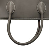 エルメス HERMES ボリードリラックス45 □R刻印 エタン シルバー金具 ヴォーシッキム ユニセックス ボストンバッグ