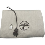 エルメス HERMES ボリードリラックス45 □R刻印 エタン シルバー金具 ヴォーシッキム ユニセックス ボストンバッグ