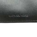 マイケル・コース MICHAEL KORS コンパクトウォレット ブラック ポリ塩化ビニル レディース 二つ折り財布