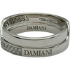 ダミアーニ DAMIANI アブラッチョハーフダイヤリング ホワイトゴールド 750 ダイヤモンド ジュエリー