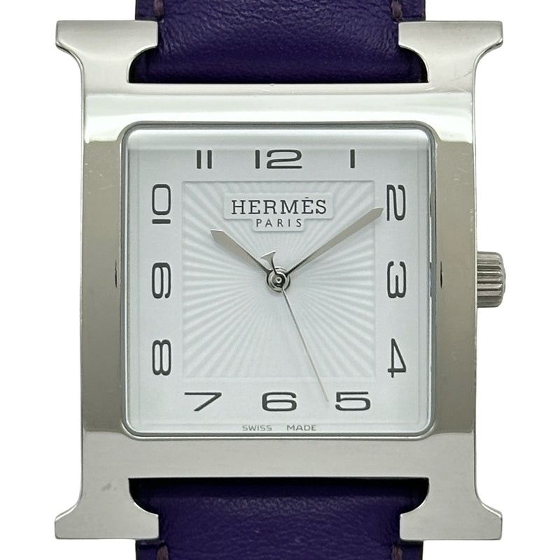 エルメス HERMES Hウォッチ HH1.810 ホワイト ステンレススチール