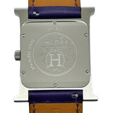 エルメス HERMES Hウォッチ HH1.810 ホワイト ステンレススチール クオーツ レディース 腕時計