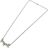 ティファニー TIFFANY＆CO トリプルツイストリボンネックレス ゴールド/シルバー K18/925 ジュエリー