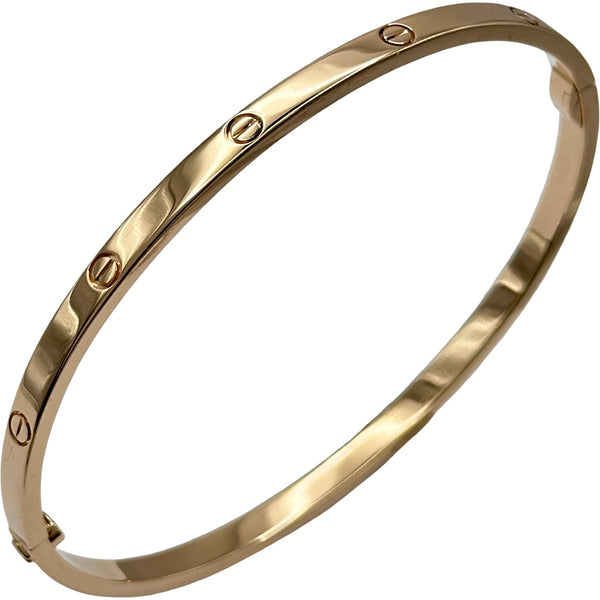 【のり】Cartier ラブブレスsm Au750 サイズ19 カルティエ Cartier ラブブレスSM ゴールド Au750 ジュエリー | 中古