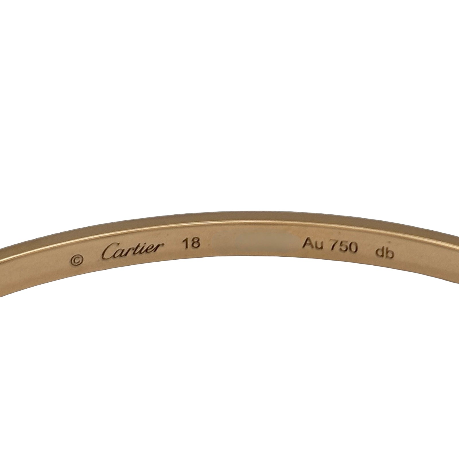 カルティエ Cartier ラブブレスSM ゴールド Au750 ジュエリー | 中古