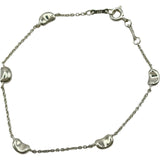 ティファニー TIFFANY＆CO ビーンズ５モチーフブレスレット シルバー 925 ジュエリー