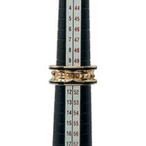 ブルガリ BVLGARI ビーゼロワンロックリング ピンクゴールド Au750 ブラックセラミック ジュエリー