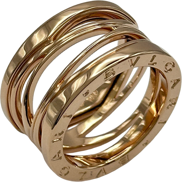 ブルガリ BVLGARI ビーゼロワンレジェンドリング ピンクゴールド Au750