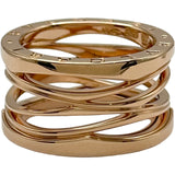 ブルガリ BVLGARI ビーゼロワンレジェンドリング ピンクゴールド Au750 ジュエリー