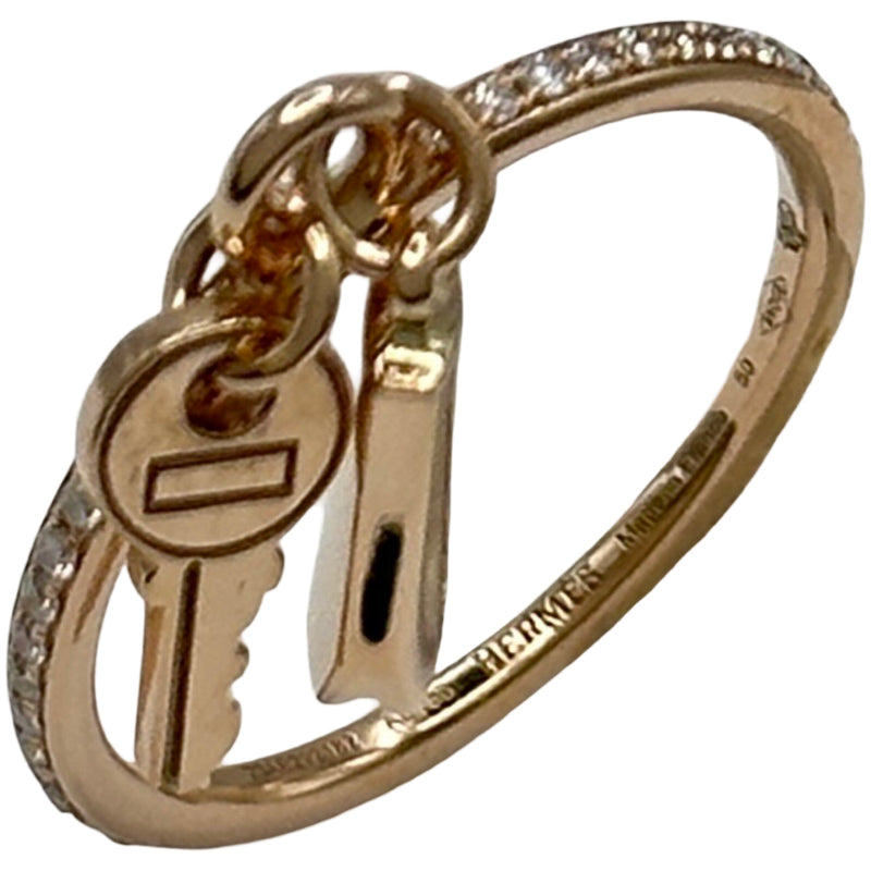 エルメス HERMES ケリークロシェットリング ピンクゴールド Au750
