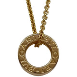 ブルガリ BVLGARI ビーゼロワンネックレス ピンクゴールド Au750 ホワイトセラミック ジュエリー
