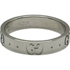 グッチ GUCCI アイコンリング ホワイトゴールド Au750 ジュエリー