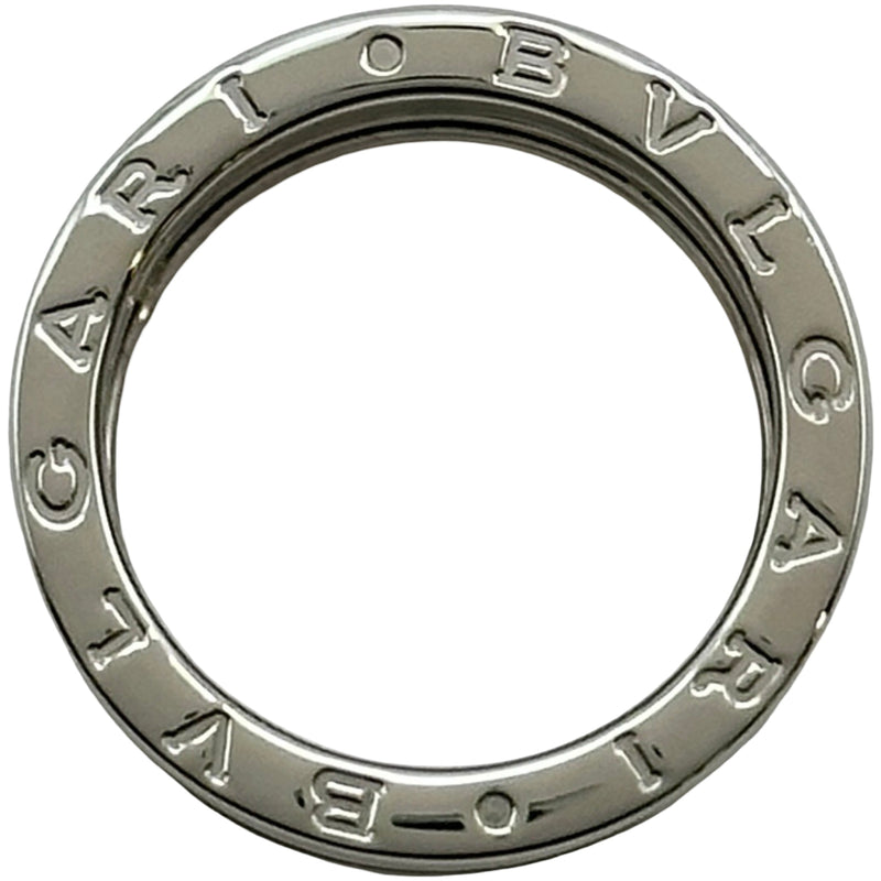 ブルガリ BVLGARI ビーゼロワンリング4バンド(M) ホワイトゴールド 750 