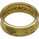 ティファニー TIFFANY＆CO 1837ナローリング ゴールド 750 ジュエリー