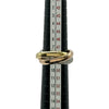 カルティエ Cartier トリニティリングパヴェダイヤ ゴールド/ホワイトゴールド/ピンクゴールド 750 ダイヤモンド ジュエリー