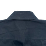 ボッテガ・ヴェネタ BOTTEGA VENETA ポケット長袖シャツ 801276 ネイビー コットン メンズ 長袖シャツ