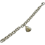 ティファニー TIFFANY＆CO ハートアンドアローコンビブレスレット シルバー/ゴールド 925/750 ジュエリー