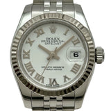 ロレックス ROLEX デイトジャスト26 179174 ホワイト ホワイトゴールド/ステンレススチール 自動巻き レディース 腕時計