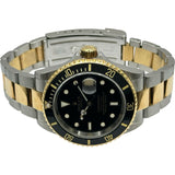 ロレックス ROLEX サブマリーナ 16613 ブラック ゴールド/ステンレススチール 自動巻き メンズ 腕時計