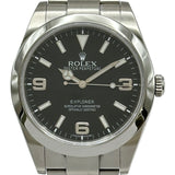 ロレックス ROLEX エクスプローラー1 214270 ブラック ステンレススチール 自動巻き メンズ 腕時計