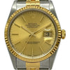 ロレックス ROLEX デイトジャスト 16233 ゴールド ゴールド/ステンレススチール 自動巻き メンズ 腕時計