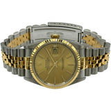 ロレックス ROLEX デイトジャスト 16233 ゴールド ゴールド/ステンレススチール 自動巻き メンズ 腕時計