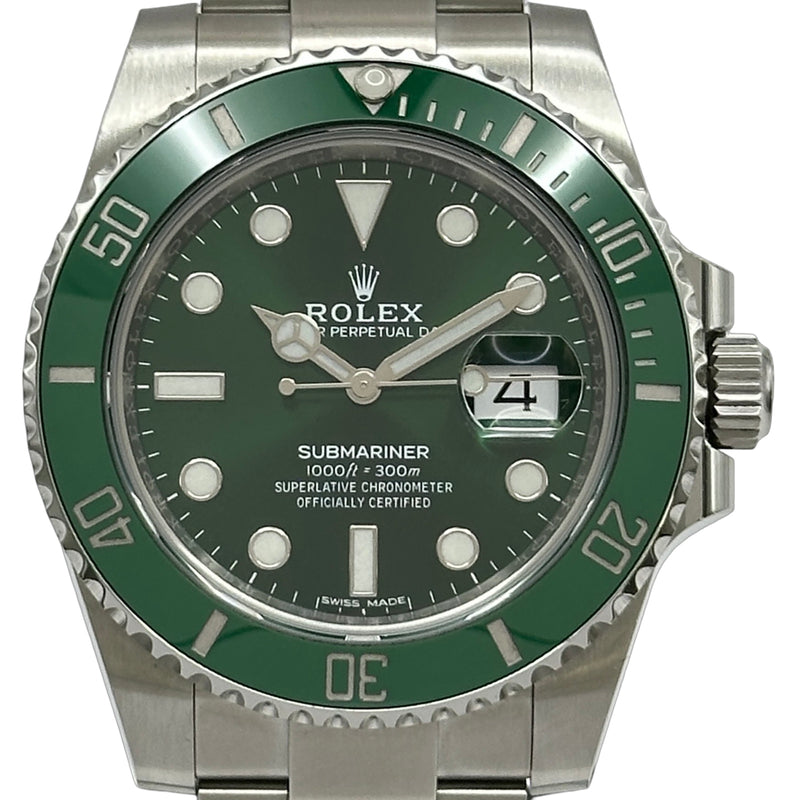 ロレックス ROLEX サブマリーナ 116610LV グリーン ステンレススチール