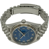 ロレックス ROLEX デイトジャスト41 126334 アズーロブルー ホワイトゴールド/ステンレススチール 自動巻き メンズ 腕時計