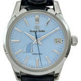 グランドセイコー Grand Seiko エレガンスコレクション スプリングドライブ SBGA407(9R65-0DJ0) ブルー ステンレススチール 自動巻き メンズ 腕時計