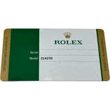 ロレックス ROLEX エクスプローラー1 214270 ブラック ステンレススチール 自動巻き メンズ 腕時計