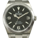 ロレックス ROLEX エクスプローラー1 214270 ブラック ステンレススチール 自動巻き メンズ 腕時計
