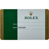 ロレックス ROLEX GMTマスター2 116713LN ブラック ゴールド/ステンレススチール 自動巻き メンズ 腕時計