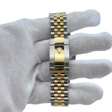 ロレックス ROLEX デイトジャスト36 126233 スレート/グリーンローマ ステンレススチール/ゴールド 自動巻き メンズ 腕時計