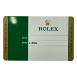 ロレックス ROLEX デイトナ 116503 ブラック ゴールド/ステンレススチール 自動巻き メンズ 腕時計