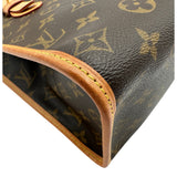 ルイ・ヴィトン LOUIS VUITTON ポパンクール・オ M40007 ブラウン モノグラム/レザー レディース トートバッグ