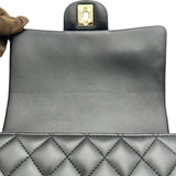 シャネル CHANEL リボンミニフラップバッグ AS1737 30番台 ブラック ラムスキン レディース ショルダーバッグ