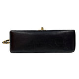 シャネル CHANEL ダイアナ22 A01164 ブラック　ゴールド金具 ラムレザー レディース ショルダーバッグ