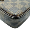 ルイ・ヴィトン LOUIS VUITTON ポシェット・ピエ・マカオ N61739 ブラウン ダミエ/レザー メンズ セカンドバッグ