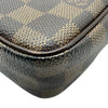 ルイ・ヴィトン LOUIS VUITTON ポシェット・ピエ・マカオ N61739 ブラウン ダミエ/レザー メンズ セカンドバッグ