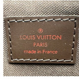 ルイ・ヴィトン LOUIS VUITTON ポシェット・ピエ・マカオ N61739 ブラウン ダミエ/レザー メンズ セカンドバッグ